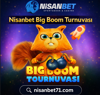 Nisanbet Big Boom Turnuvası 20.000 FTN ödül havuzu ve PopOK Gaming slot puan tablosu.